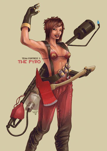 Team Fortress 2 - Pyro - erodreams